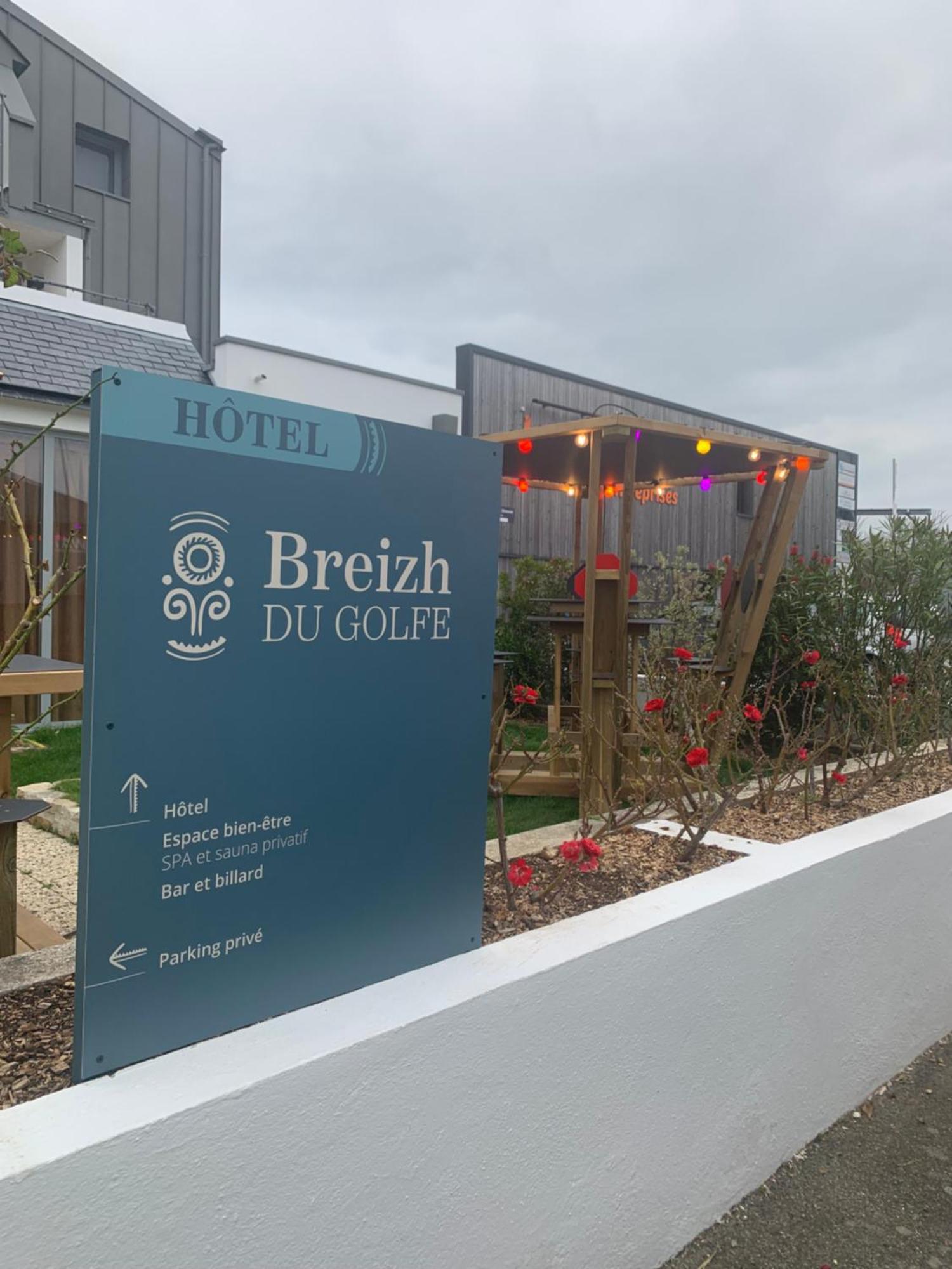 Hotel Breizh Du Golfe 아르종 외부 사진
